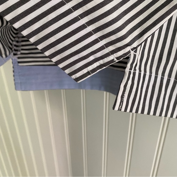 Vineyard Vines taffy stripe bow top blue/white SIZE XXS - Picture 5 of 10